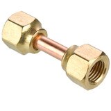 Tube to Tube - Swivel Nut Connector - Brass 45 Flare Fittings